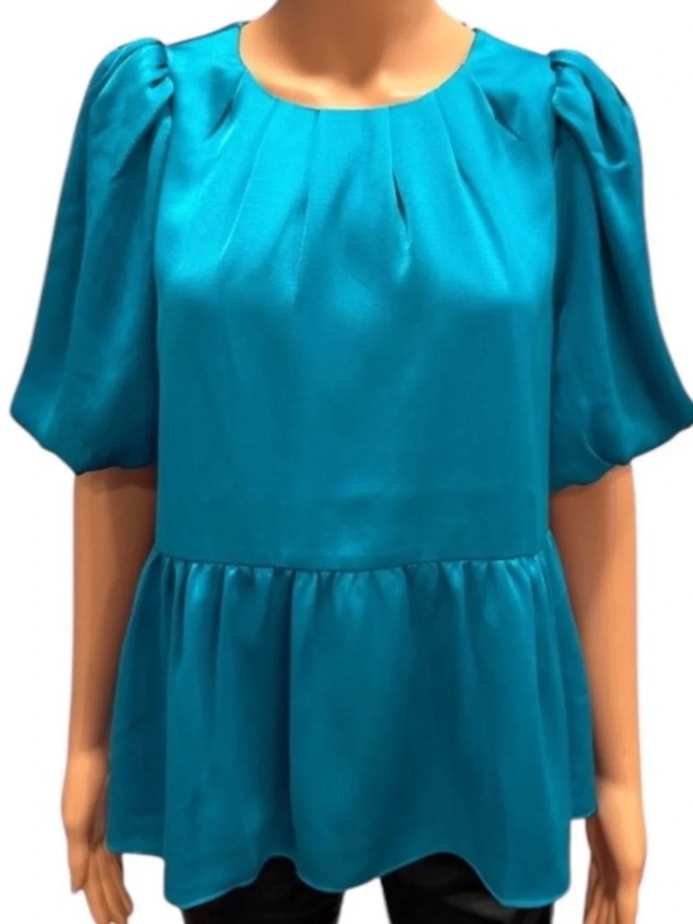 Lilly Pulitzer Blakelynn Elbow Puff Sleeve In Vibrant Blue Rhapsody NWT 6